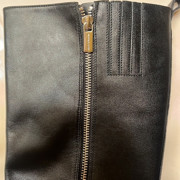 Micheal Kors Long Leather Riding Boots New Condition - Picture 2 of 6